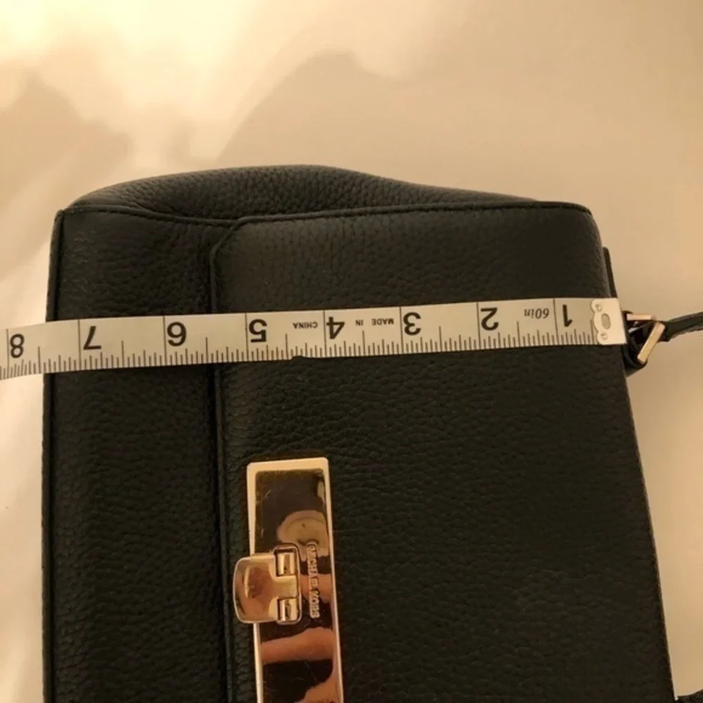 MICHAEL KORS pebbled leather top handle bag